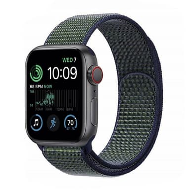 Nailon Rannekoru Apple Watch SE 2022 (40mm) - Midnight fog