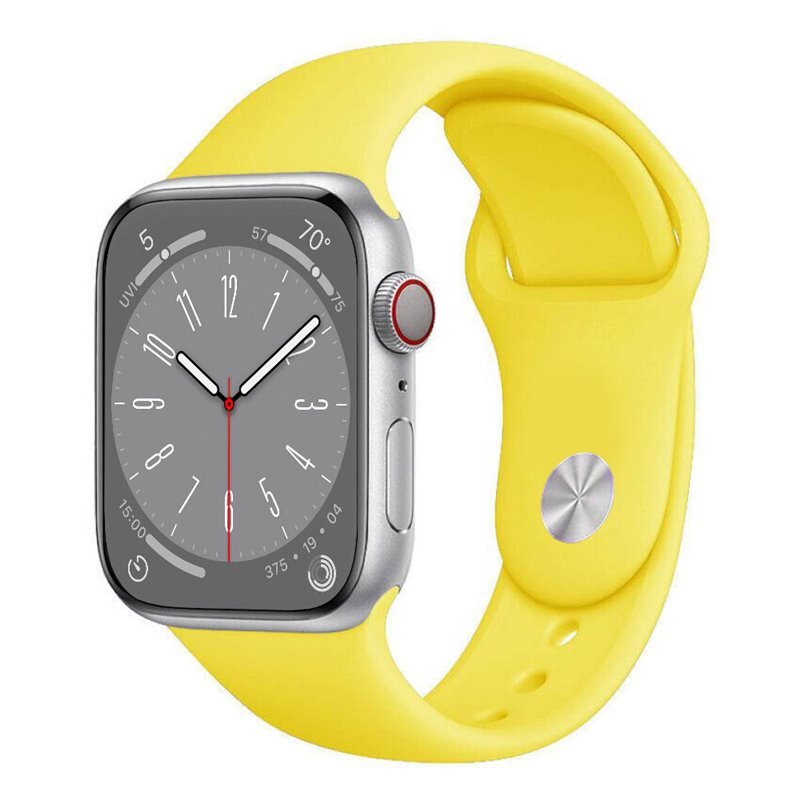 Urheiluranneke Apple Watch 8 (45mm) - Keltainen - Gigantti verkkokauppa