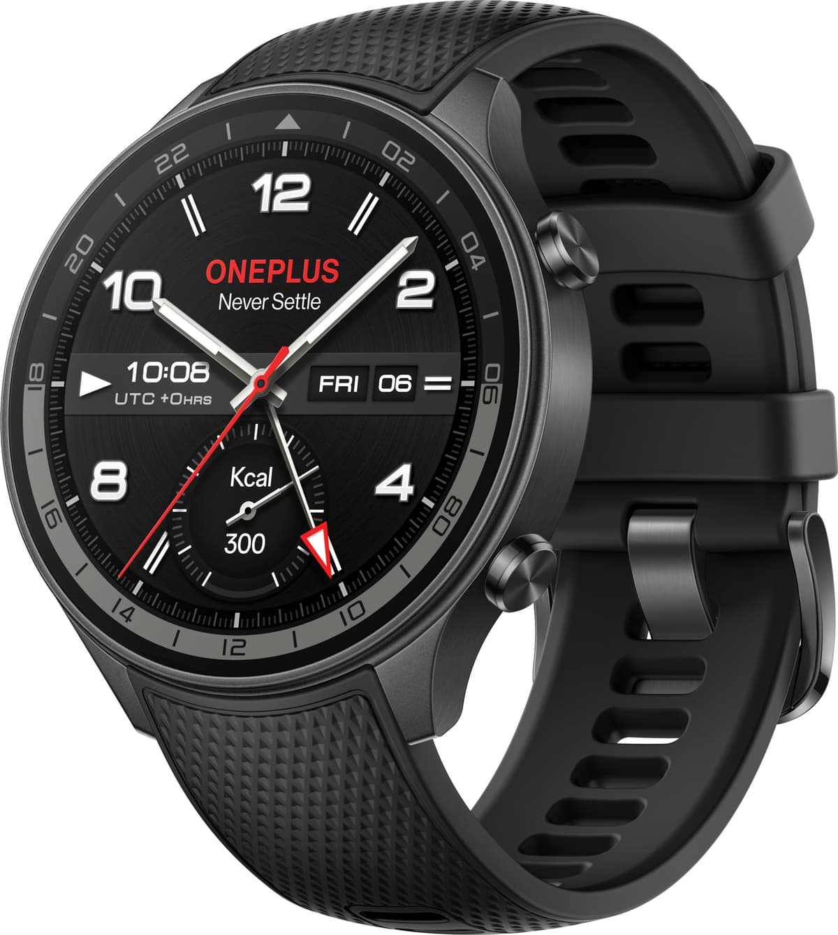 OnePlus Watch 2R hybridiälykello 46 mm (harmaa)