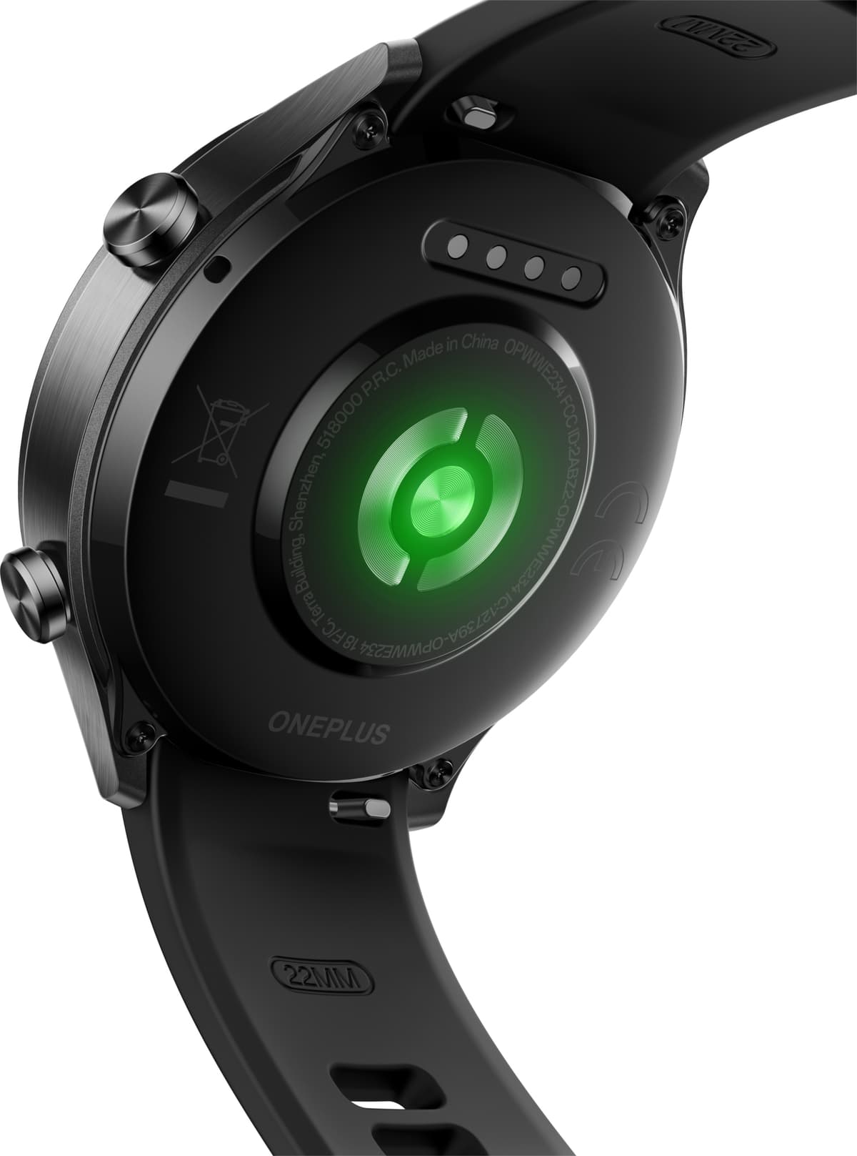 OnePlus Watch 2R hybridiälykello 46 mm (harmaa)