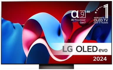 LG 65" C4 4K OLED evo TV (2024)