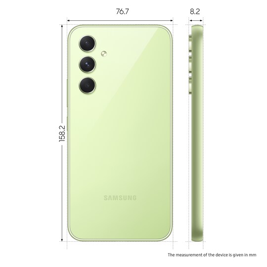 Samsung Galaxy A54 5G älypuhelin 8/128 GB (vihreä) - Gigantti verkkokauppa