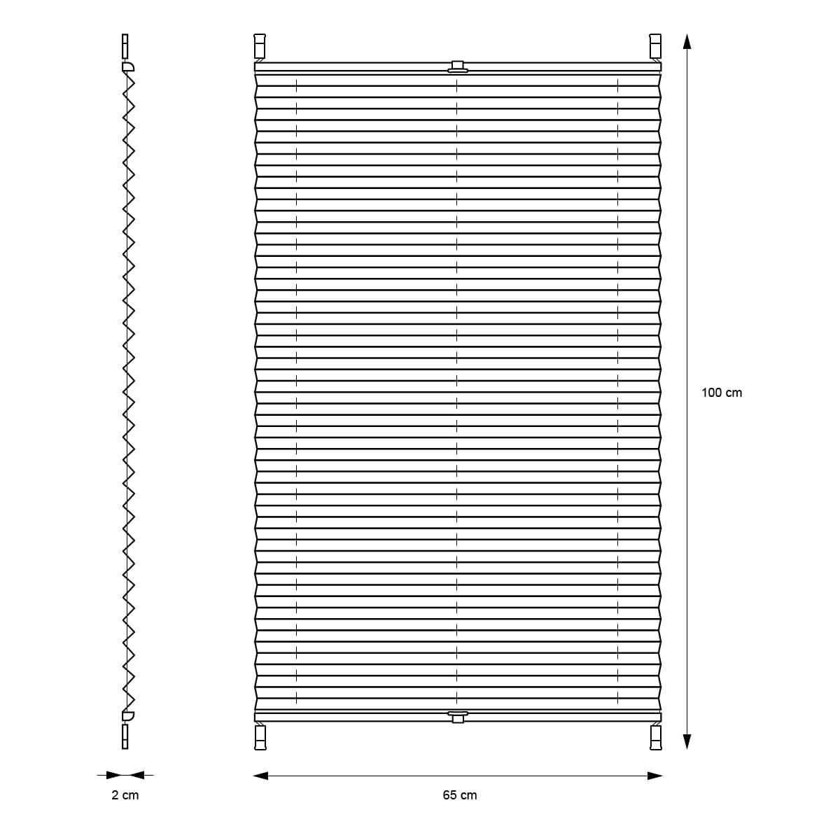 ECD Germany Pidätetty puristin korjaus ilman porausta 65x100cm Bordeaux ViewPT