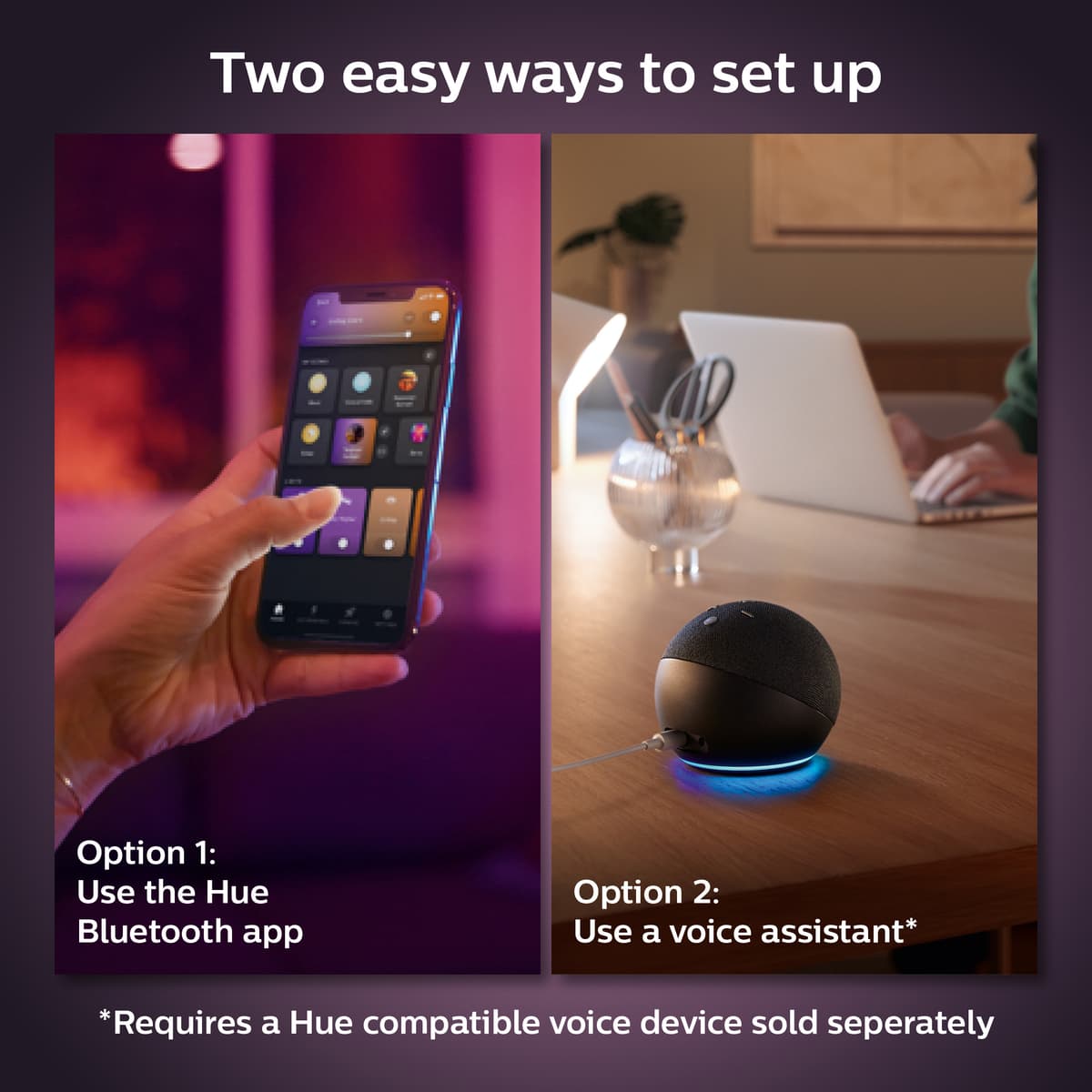 Philips Hue Centura upotettava pyöreä spottivalo 4,2W GU10 (musta)