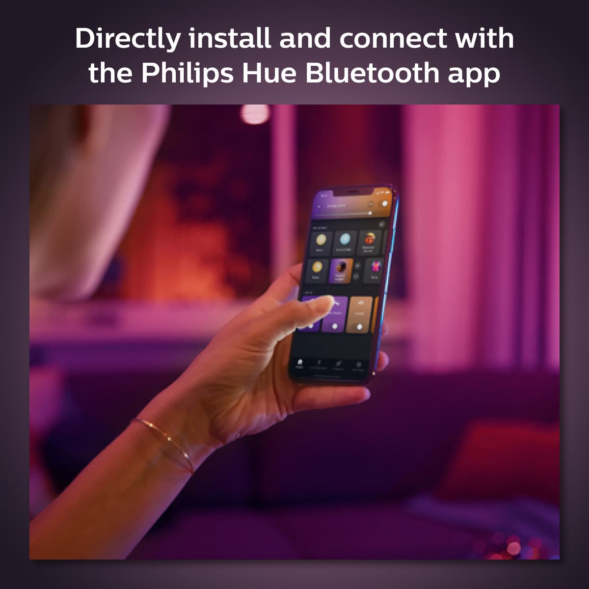 Philips Hue Centura upotettava pyöreä spottivalo 4,2W GU10 (valk.)