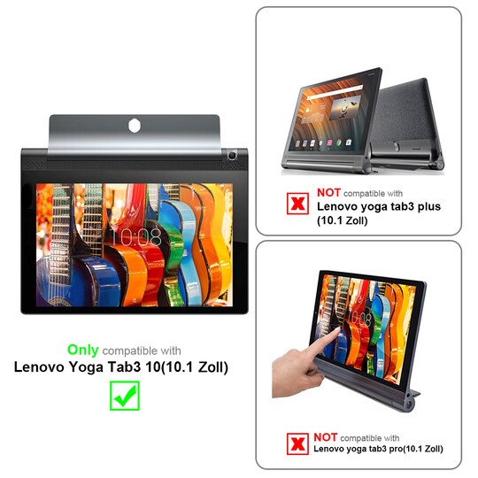 Lenovo Yoga Tab 3 10 (10.1 Tulli) Suojakuori Kotelo - Gigantti verkkokauppa