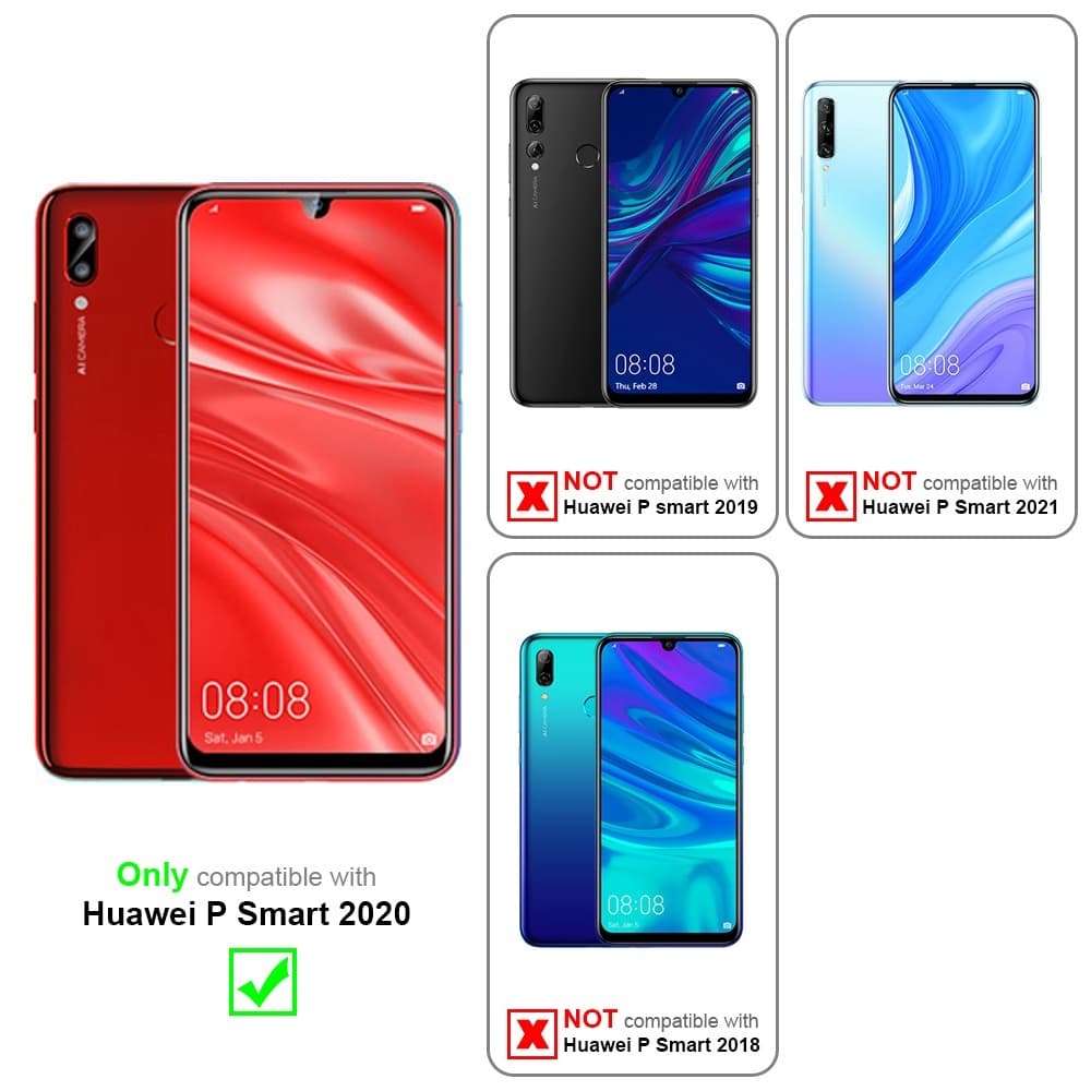 Huawei P SMART 2020 Suojakuori Kotelo (Musta)