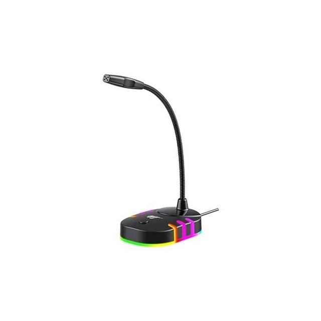 Havit-pelimikrofoni RGB-valaistuksella ja plug &amp; play -yhteydellä