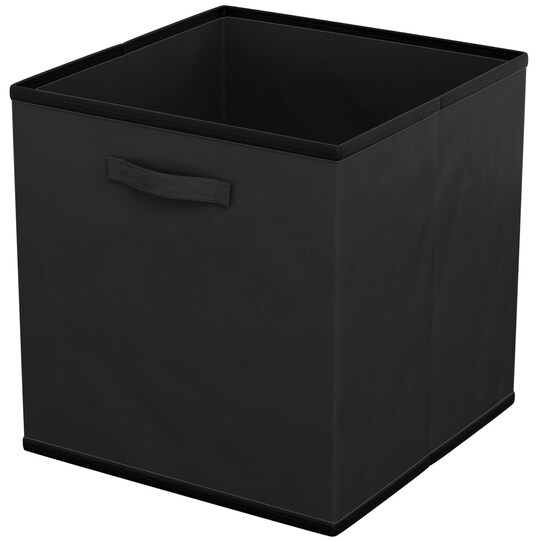 6x Säilytyslaatikko Kokoontaittuva vaatteille (musta) - Gigantti  verkkokauppa
