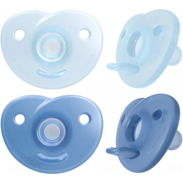 Philips Avent SCF099/21 Soothie -tutit, 0 - 6 kk, 2 kpl, sininen