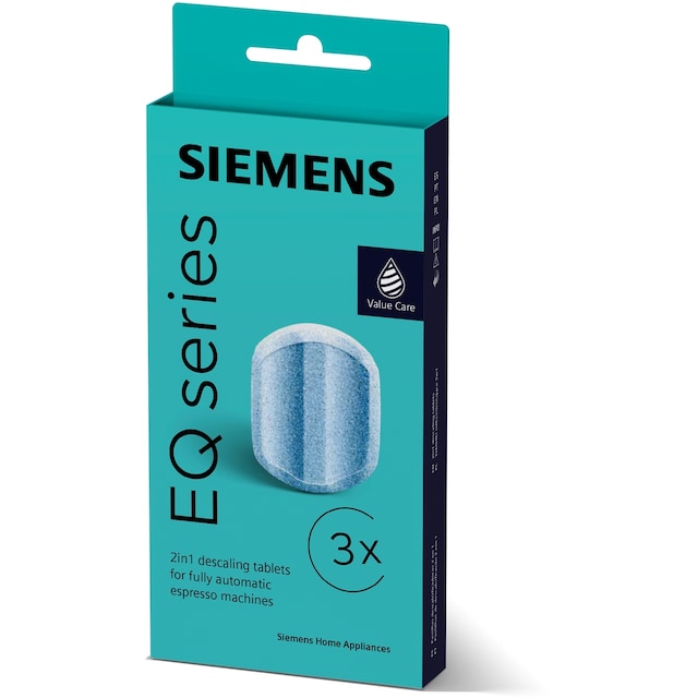 Siemens Espresso EQ Series Calc’nClean  kalkinpoistotabletit TZ80002B