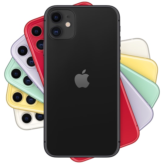 iPhone 11 älypuhelin 128 GB (musta) - Gigantti verkkokauppa