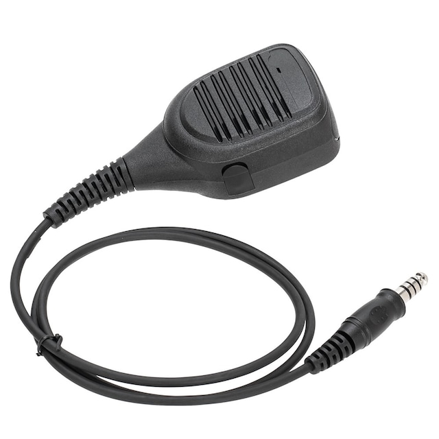 Universal Walkie Talkie 7,1 mm Audio Jack Ham -radiokaiutinmikrofoni