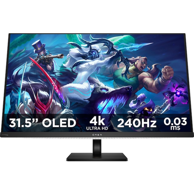 OMEN Transcend 31,5"" UHD/240Hz/OLED/0,03ms - Pelinäyttö