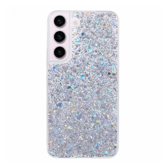 Nordic Covers Samsung Galaxy S23 Kuori Sparkle Series Stardust Silver