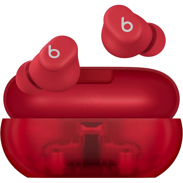 Beats Solo Buds täysin langattomat in-ear kuulokkeet (Transparent Red)