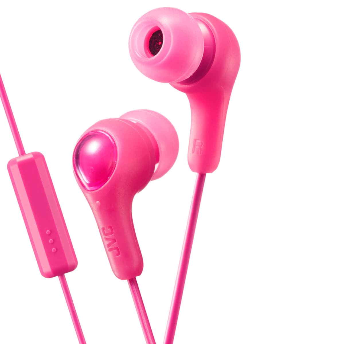 JVC Kuulokkeet Gumy Plus In-Ear Mic Rosa