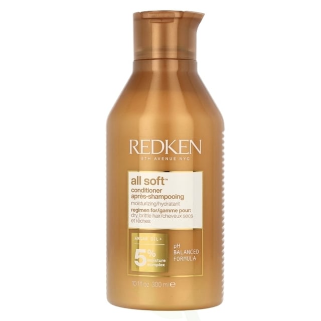Redken All Soft Conditioner 300 ml Moisturizig/ Hydratant Dry Brittle Hair