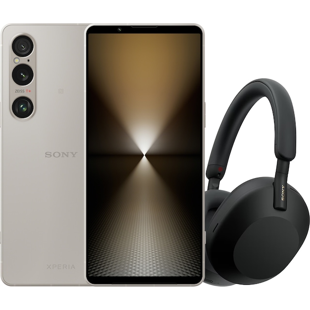 Sony Xperia 1 VI 5G älypuhelin 12/256 GB (hopea)