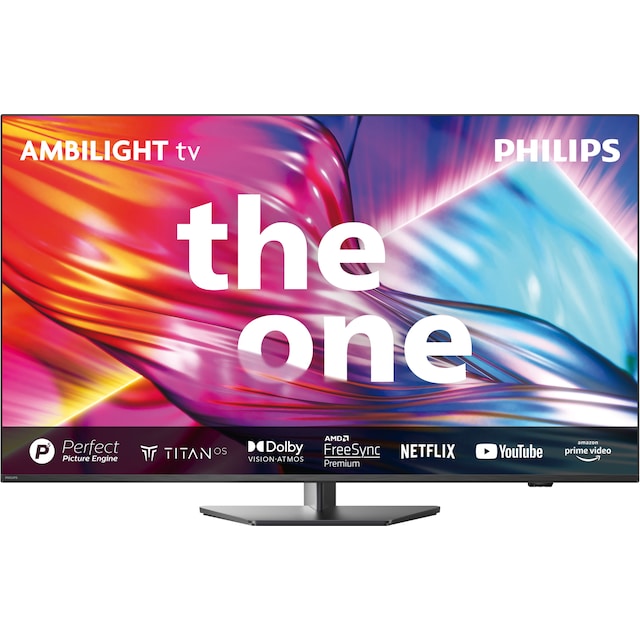 Philips 65" The One 65PUS8909 4K LCD Ambilight älytelevisio (2024)