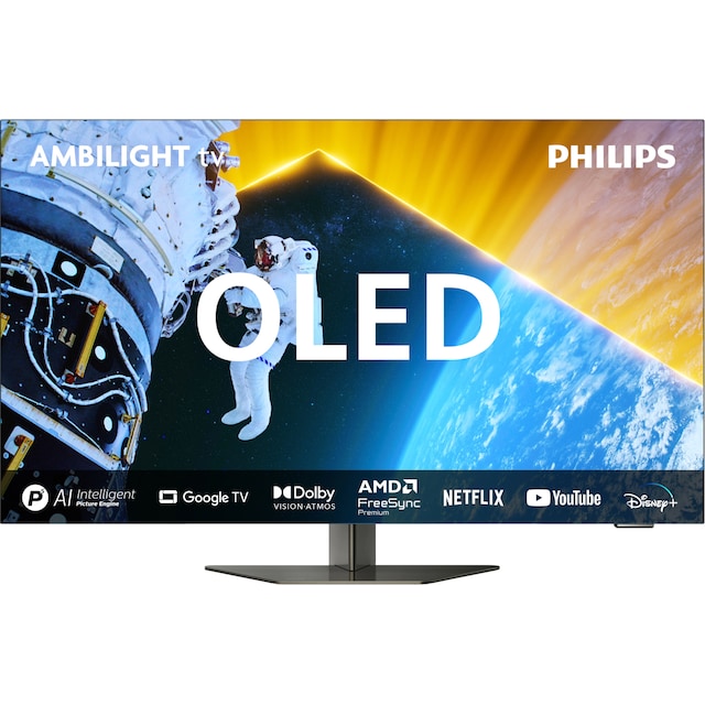 Philips 55" OLED809 4K OLED Ambilight televisio (2024)
