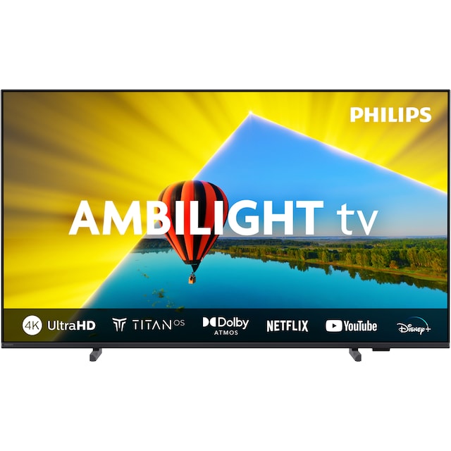Philips 75" 75PUS8079 4K LCD Ambilight älytelevisio (2024)