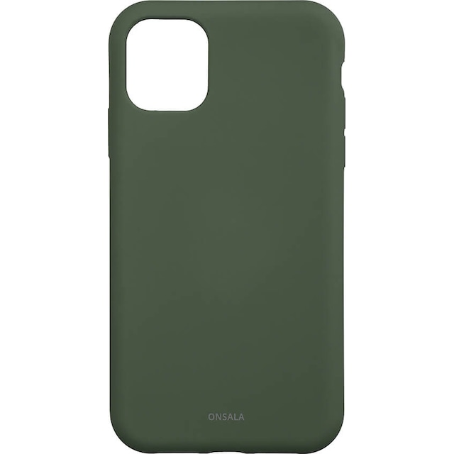 Onsala iPhone 11/XR silikonikuori (vihreä)