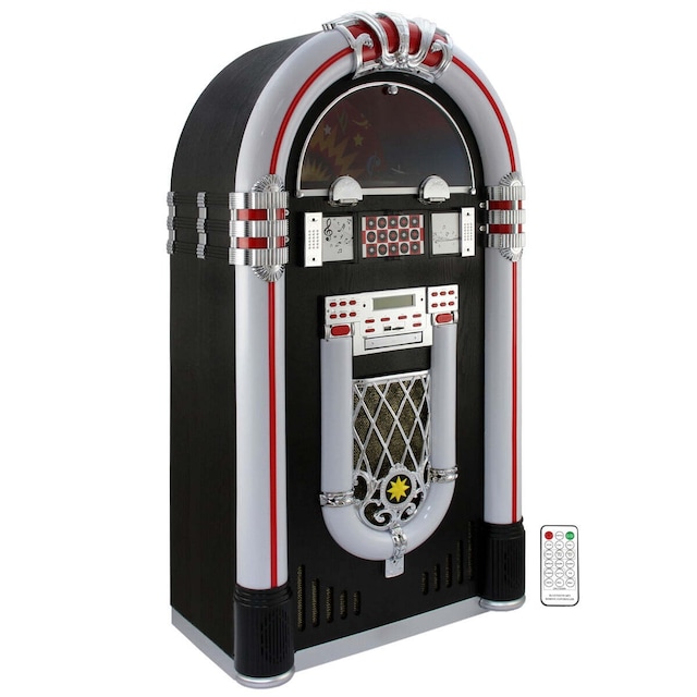 Jukebox-Vinyylisoittimen ja äänentoistojärjestelmän