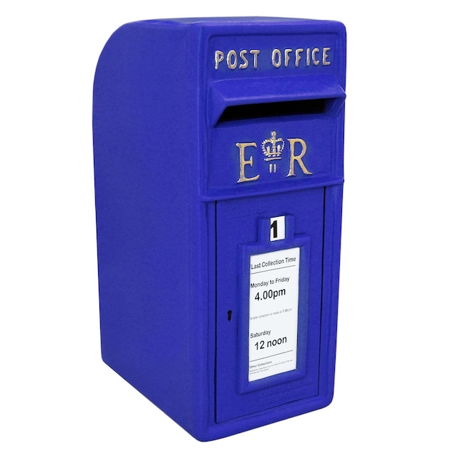 Sininen Skotlannin Postilaatikko