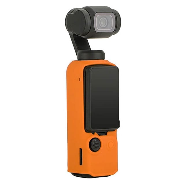 Sunnylife ilmastoitu silikonikuori DJI Osmo Pocket 3 - Oranssi