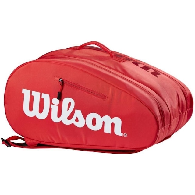 Wilson Padel Super Tour Bag -laukku, punainen