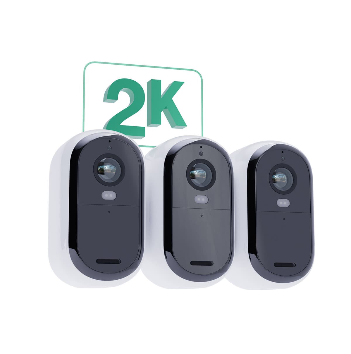 Arlo Essential 2K turvakamera (3 kpl)