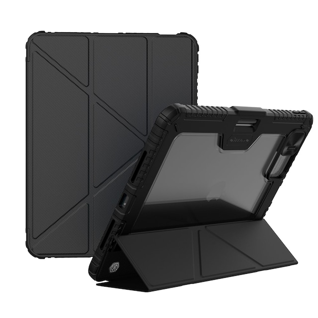 NILLKIN iPad Pro 11 (2024) Iskunkestävä puskurikotelo - Musta
