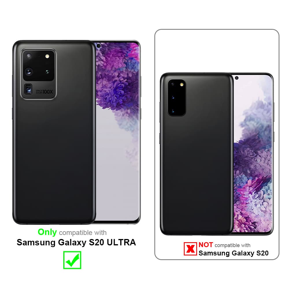 Samsung Galaxy S20 ULTRA Suojakuori Kotelo (Läpinäkyvä)