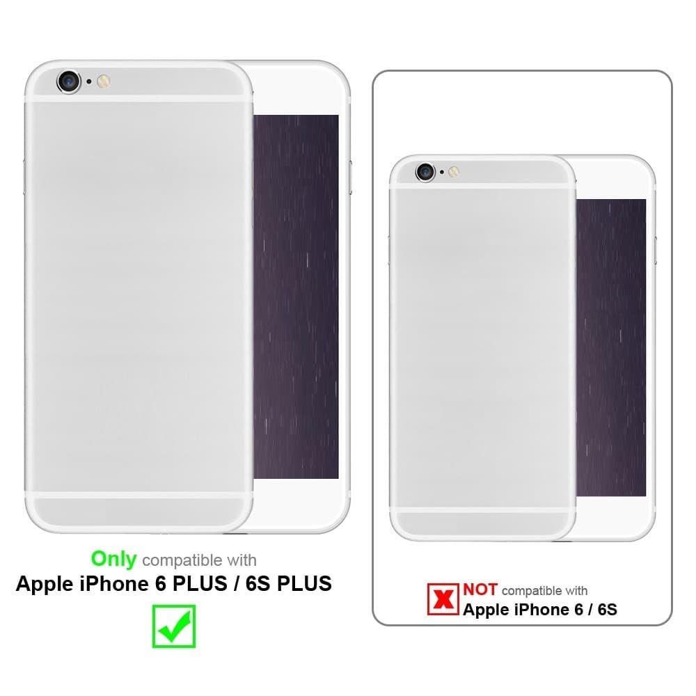 iPhone 6 PLUS / 6S PLUS Suojakalvo Karkaistu lasi