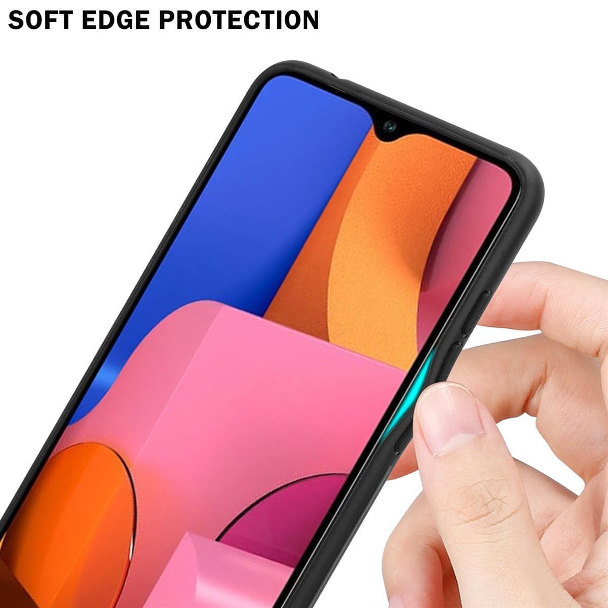 Samsung Galaxy A20s Suojakuori Kotelo (Violetti)