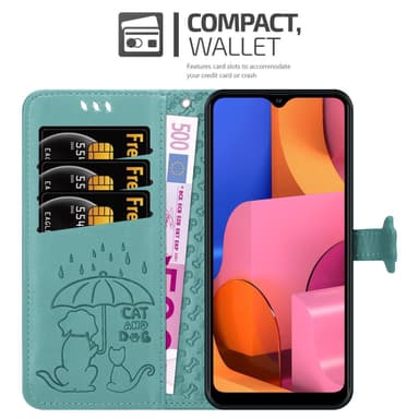 Samsung Galaxy A20s Suojakuori Lompakkokotelo Case