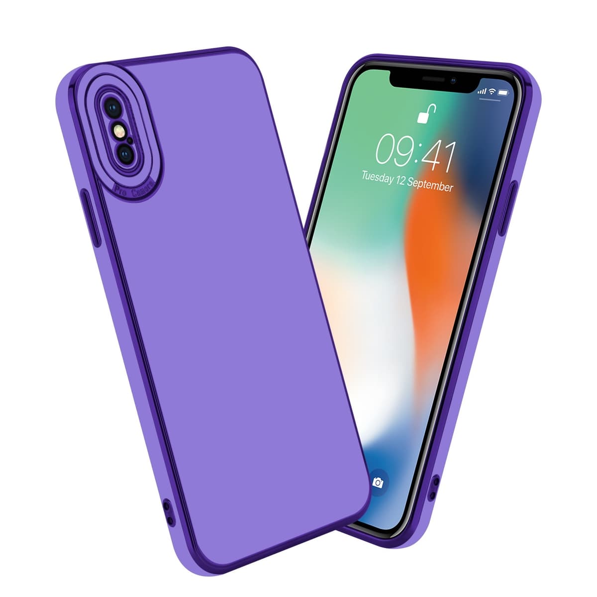 Suojakuori iPhone X / XS Kotelo (Violetti)