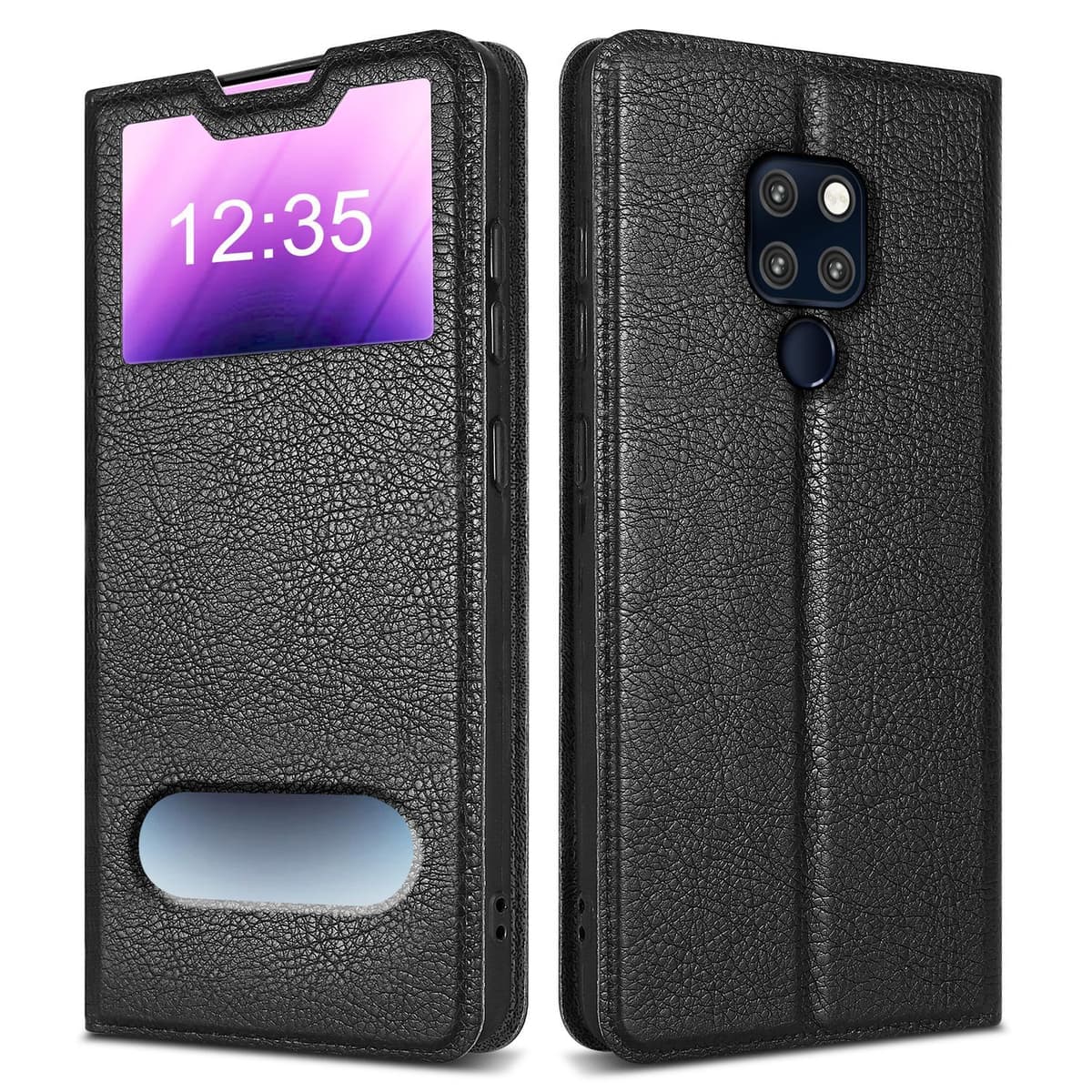 Lompakkokotelo Huawei MATE 20 Case (Musta)