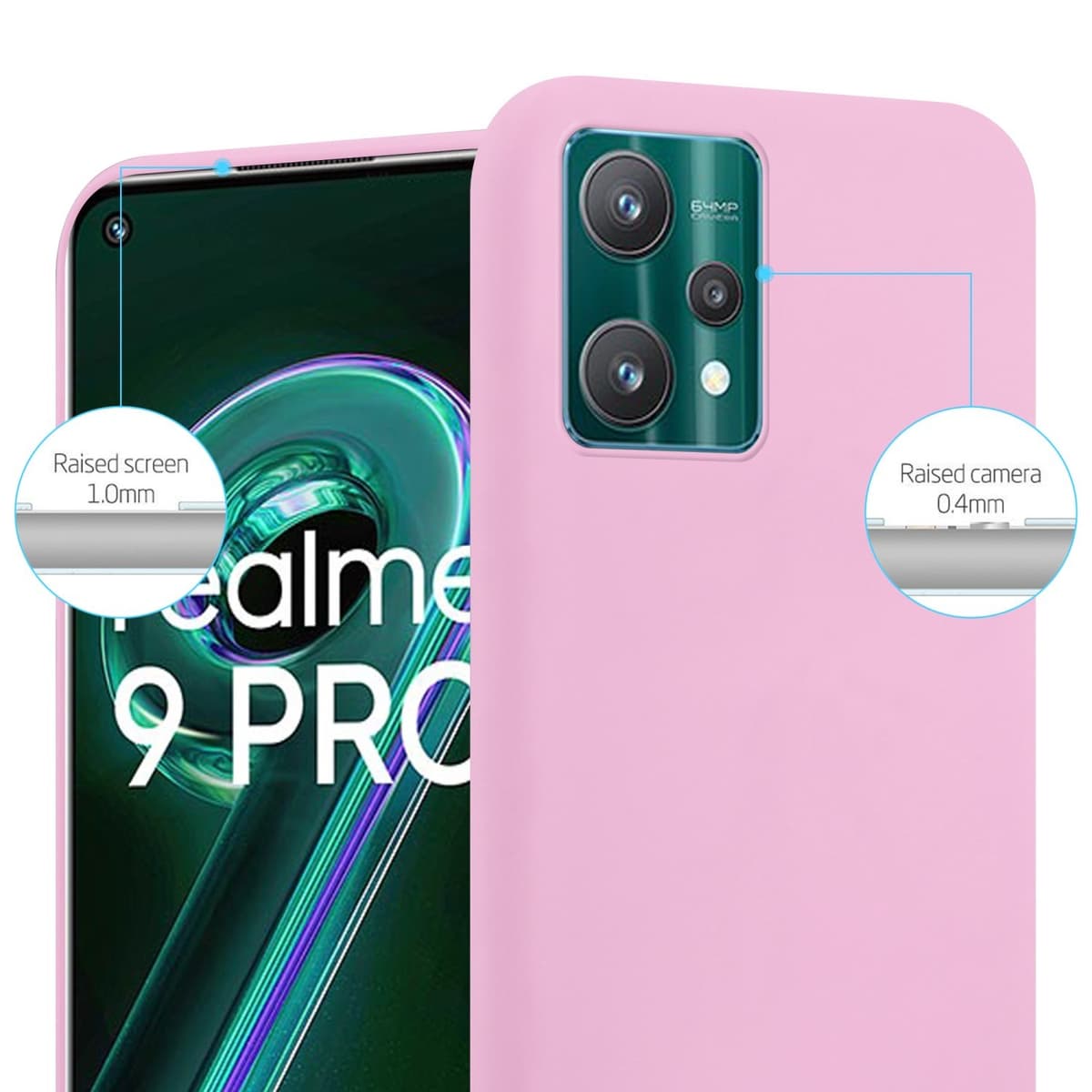 Suojakuori Realme 9 4G / 9 PRO+ Kotelo