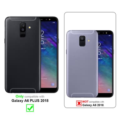 Samsung Galaxy A6 PLUS 2018 Suojakuori Lompakkokotelo