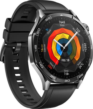 Huawei Watch GT 5 urheilukello 46 mm (mus.) + FreeBuds 5i lahjapakkaus