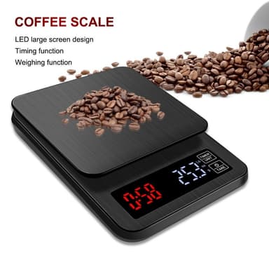 Digital Mini Scale 10kg 0,1g Electric Pocket Scale Gram Taustavalaistu LCD-näyttö