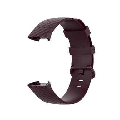 Silikoniranneke Fitbit Charge 4 / Charge 3 - Koko S Rosewood