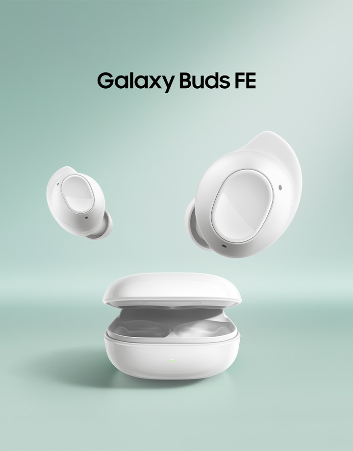 Samsung Galaxy Buds FE täysin langattomat in-ear kuulokkeet (valk.) -  Gigantti verkkokauppa