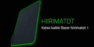 Gaming - Razer - FI - musta versio - pelihiirimatot