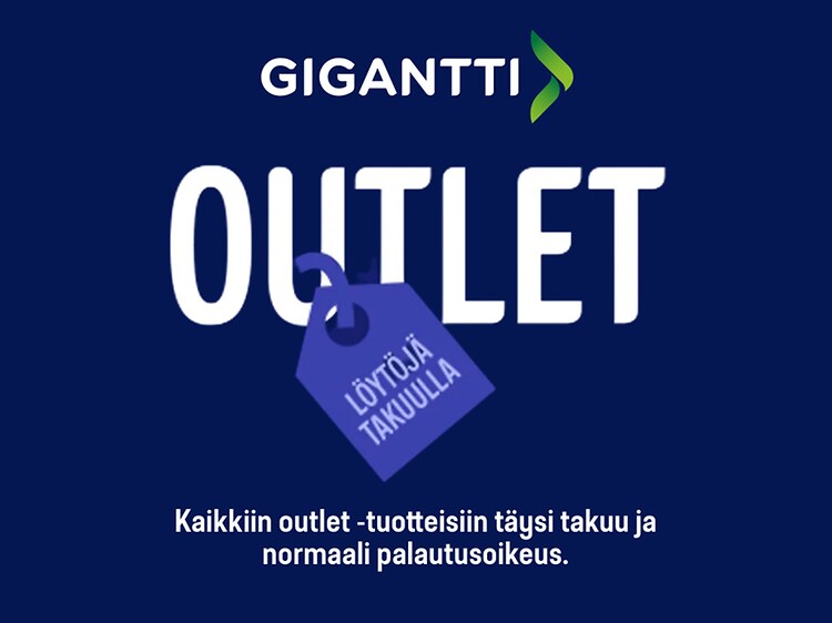 Gigantti Outlet - käytettyjä tuotteita edullisemmin - Gigantti verkkokauppa
