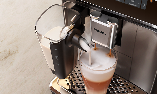 Philips - Espressokone - Silkkisen pehmeän maitovaahdon takaa LatteGo